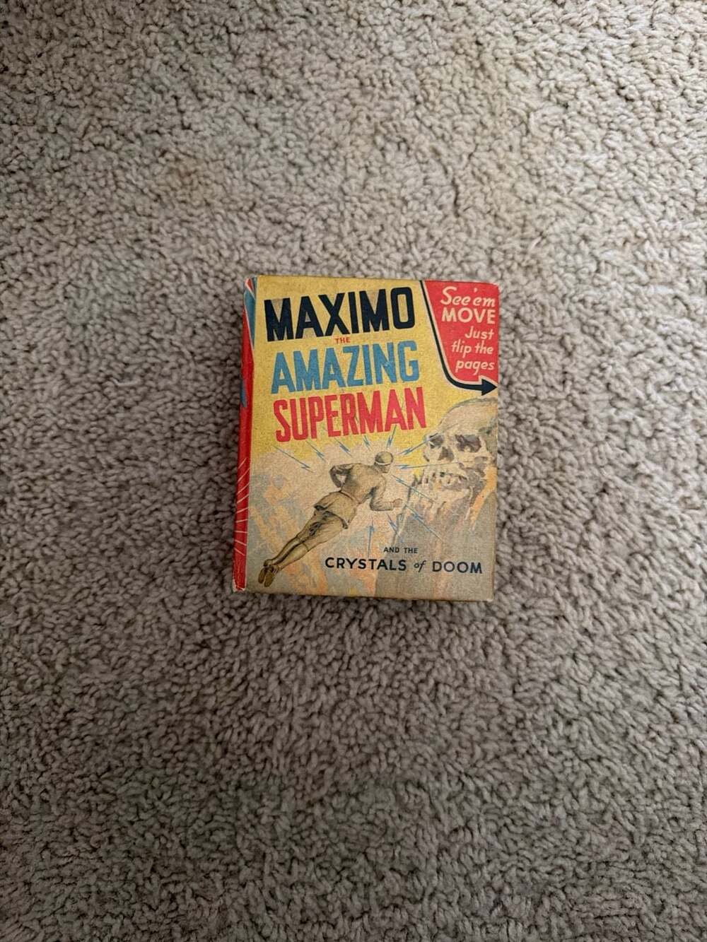 1941 Maximo the Amazing Superman and the Crystals of Doom Better Little Book #14